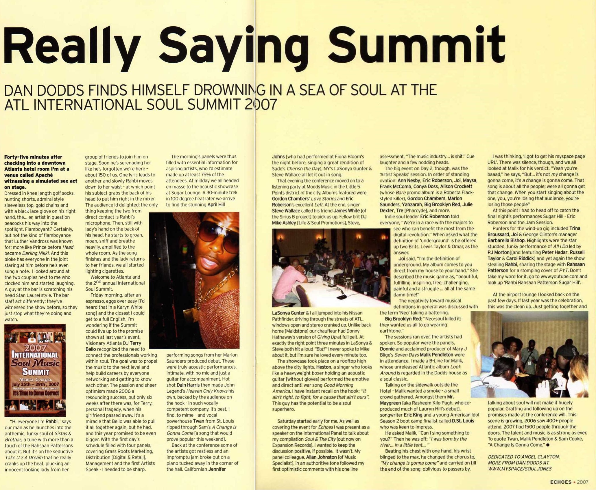 Echoes Magazine Oct 2007