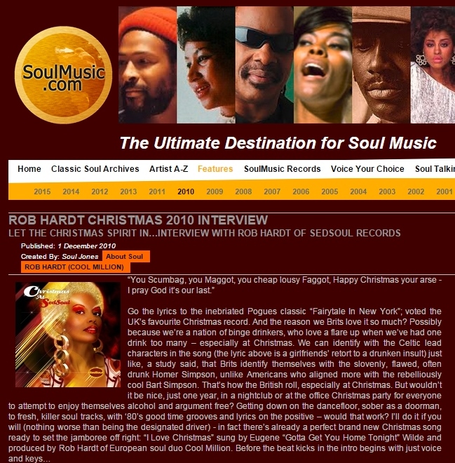 Soulmusic.com Dec 2010