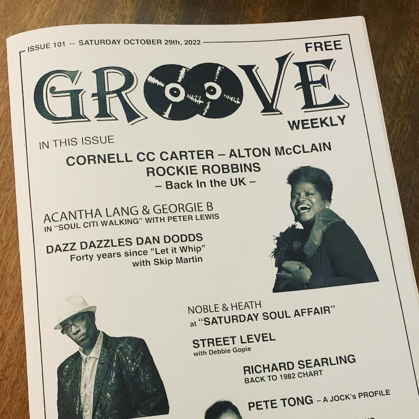 GROOVE WEEKLY OCTOBER 2022