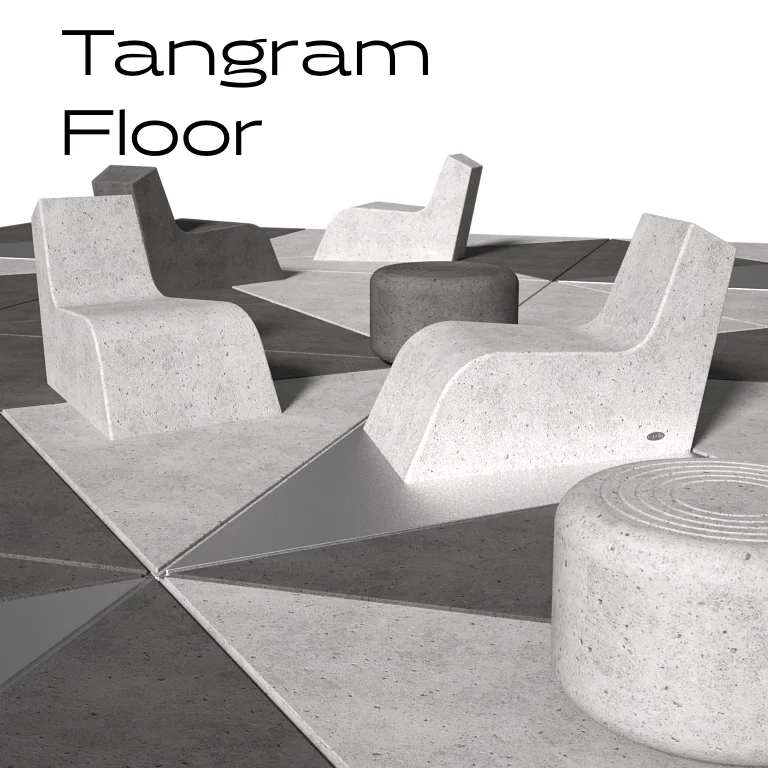 Tangram Floor