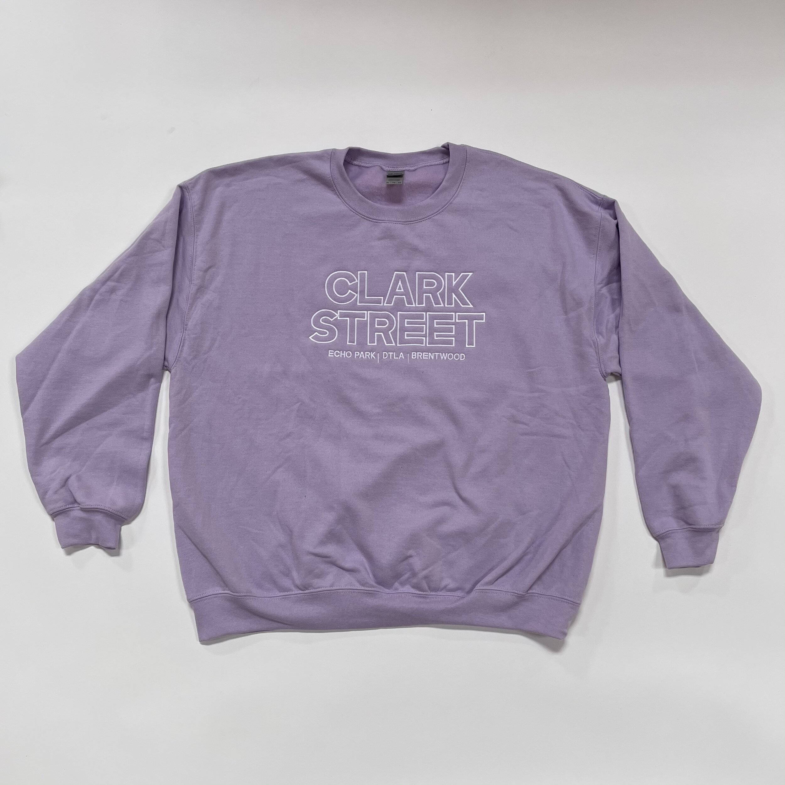 Embroidered Sweatshirt Lilac