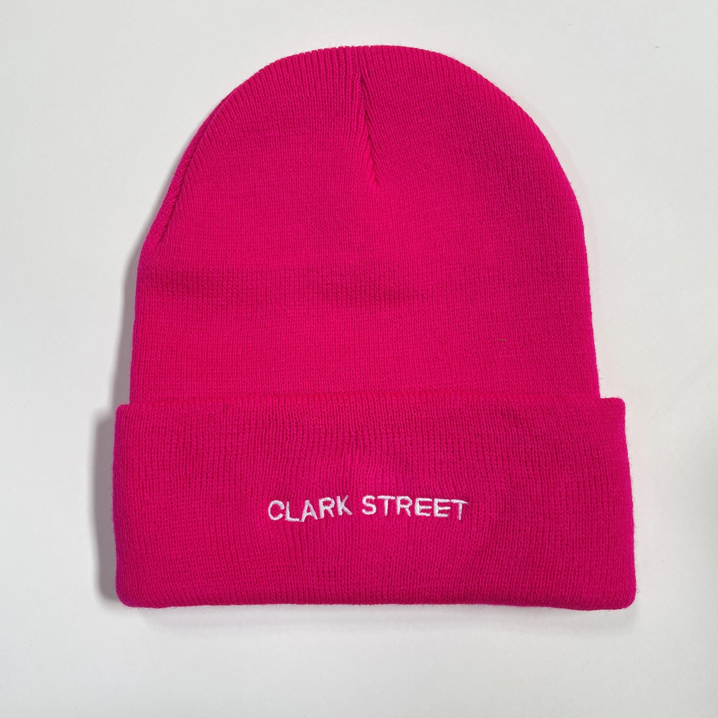 Clark Street Beanie Hot Pink