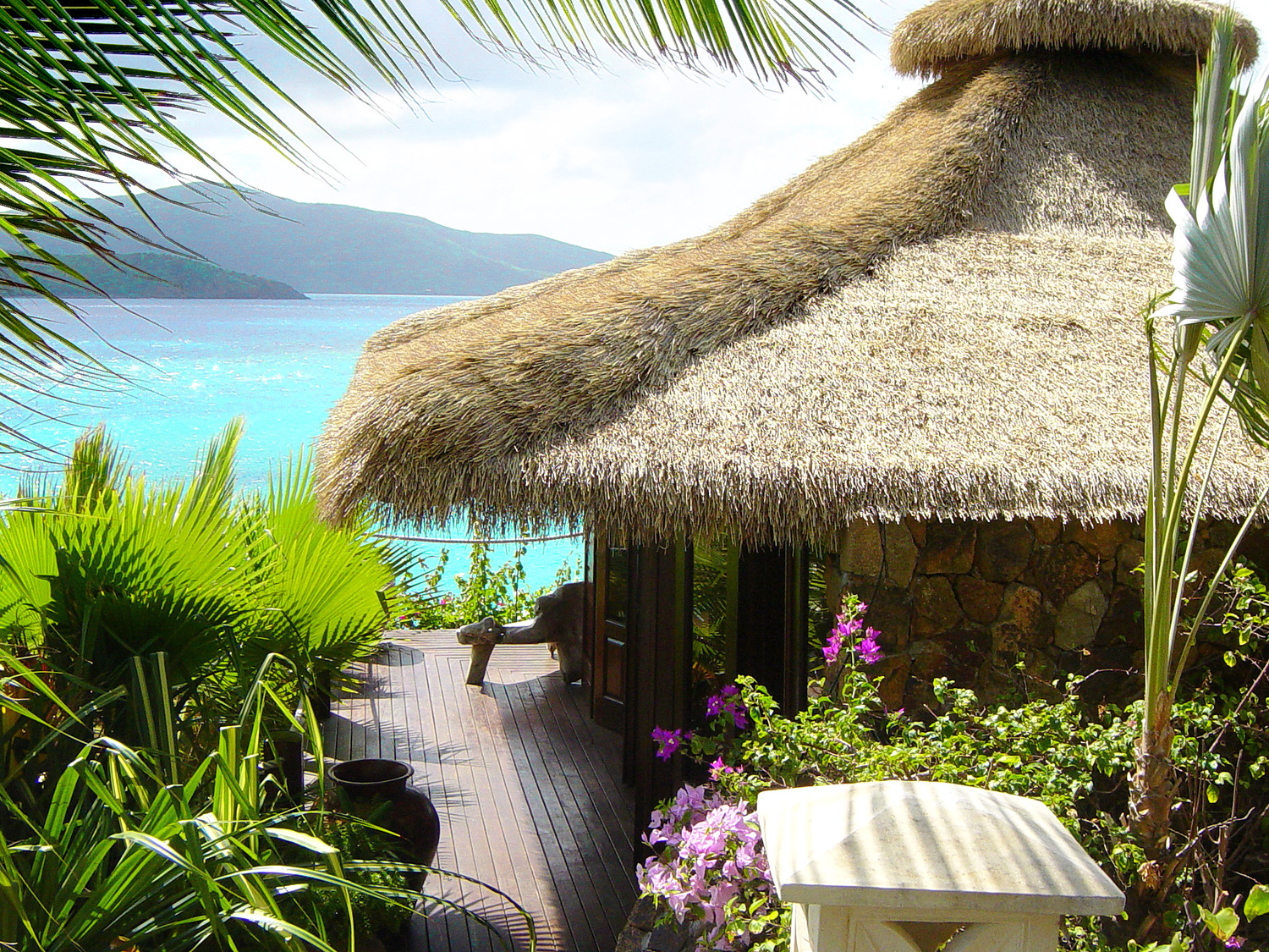 Synthetic Thatch Roof Repairs Replacements Restoration