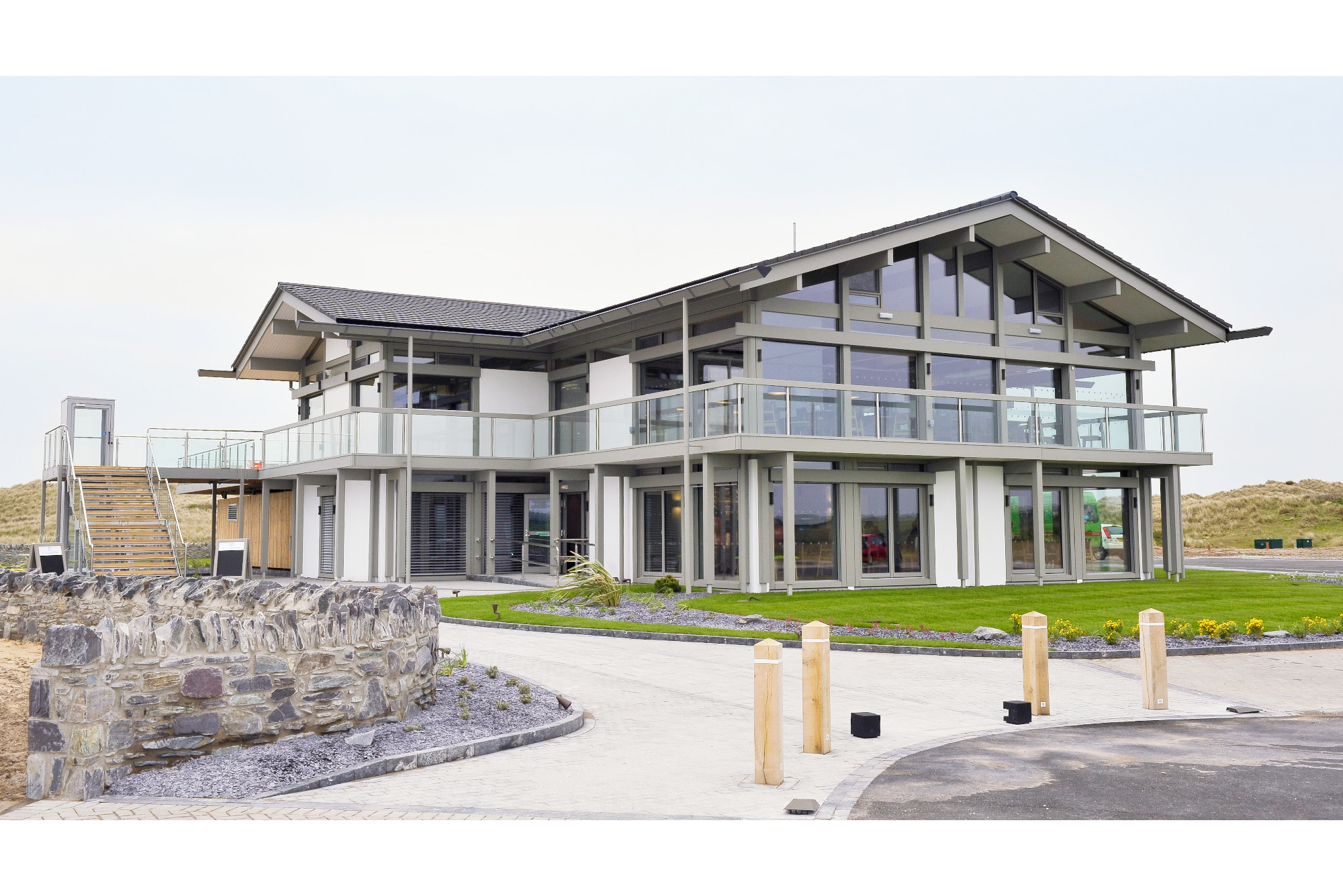 The Oyster Catcher restaurant in Anglesey with architectural photographs by Richard stonehouse ,architectural photographer.