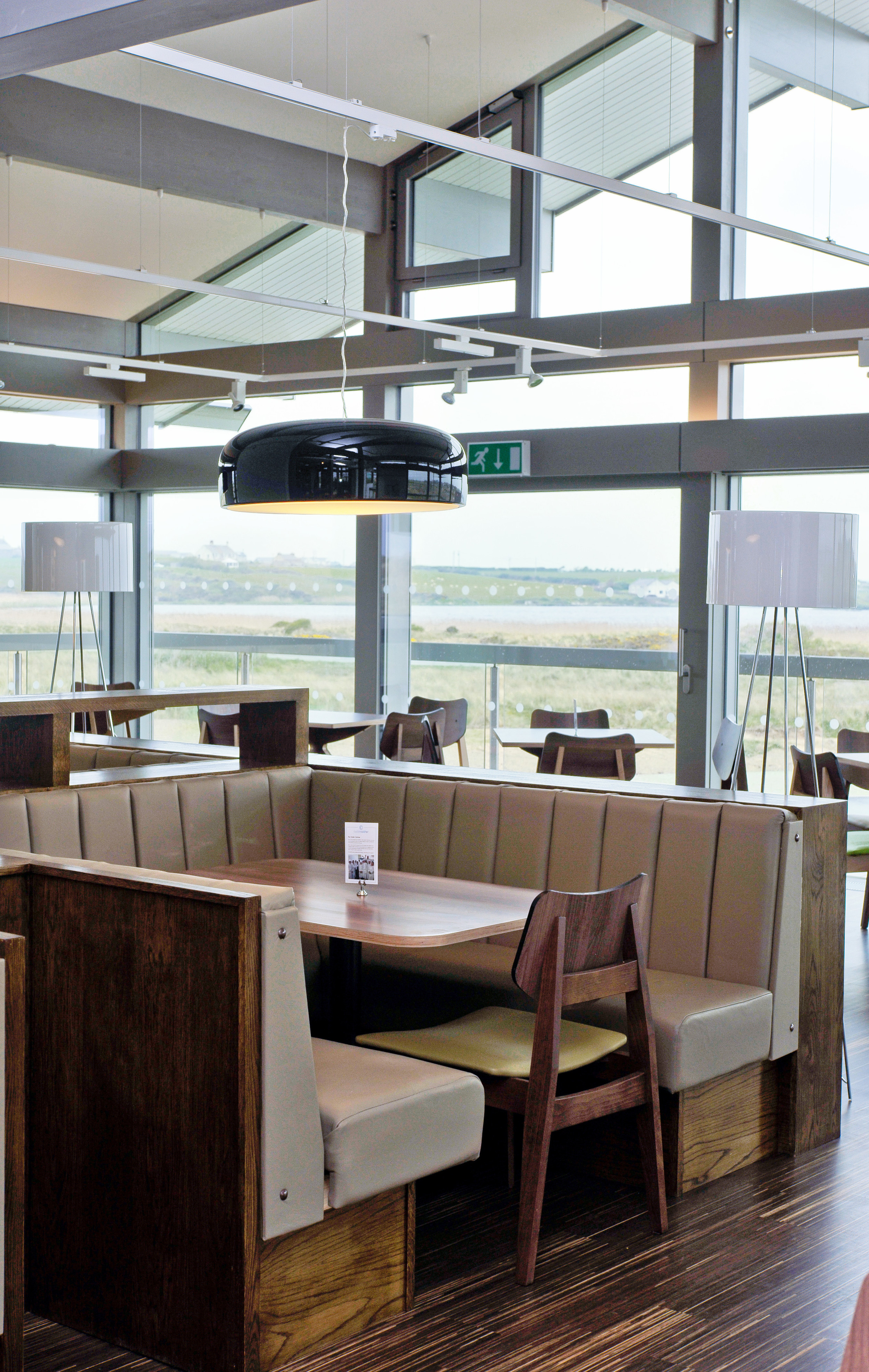 The Oyster Catcher restaurant in Anglesey with architectural and interior photography by Richard Stonehouse ,architectural photographer.