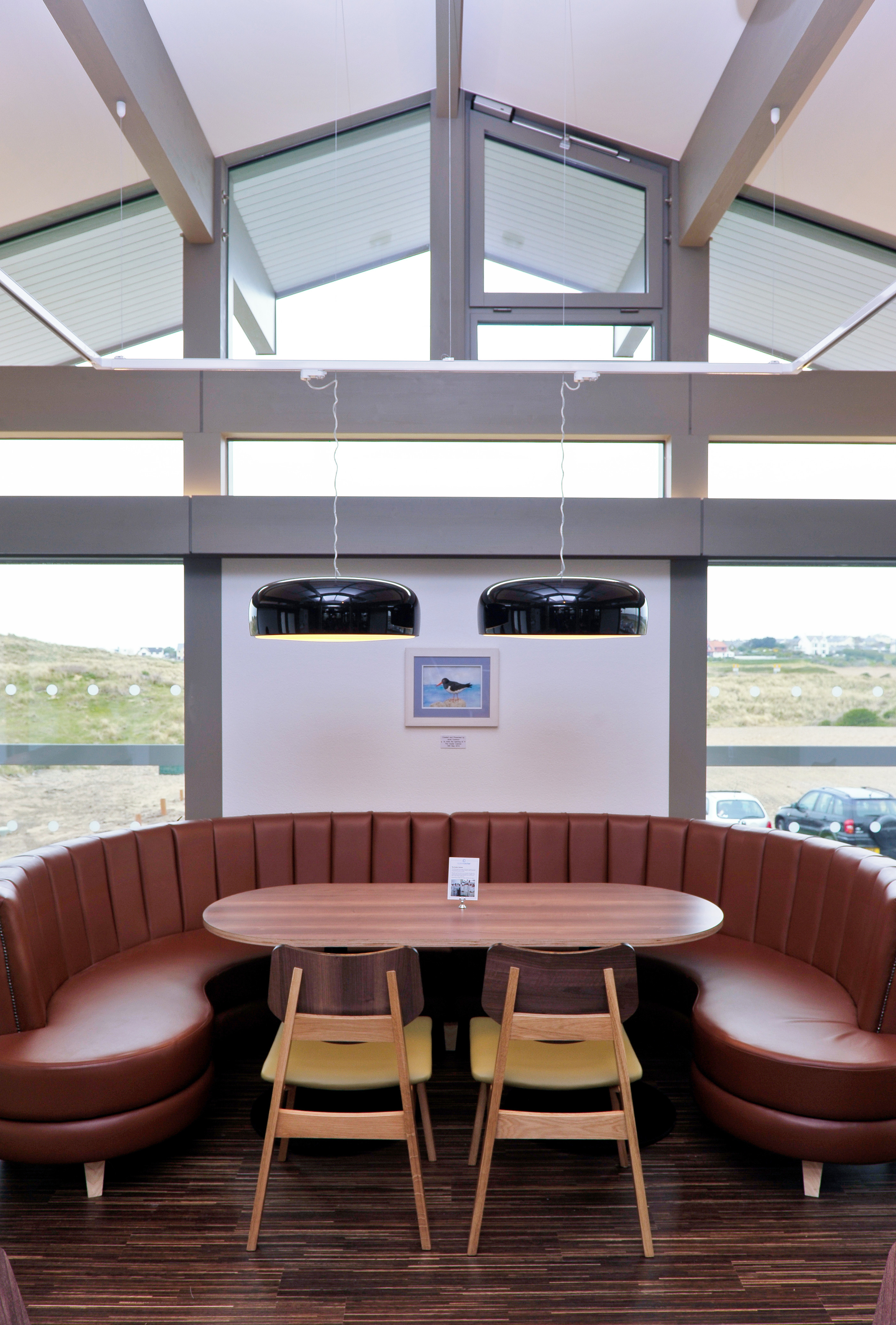 The Oyster Catcher restaurant in Anglesey with architectural and interior photography by Richard Stonehouse ,architectural photographer.