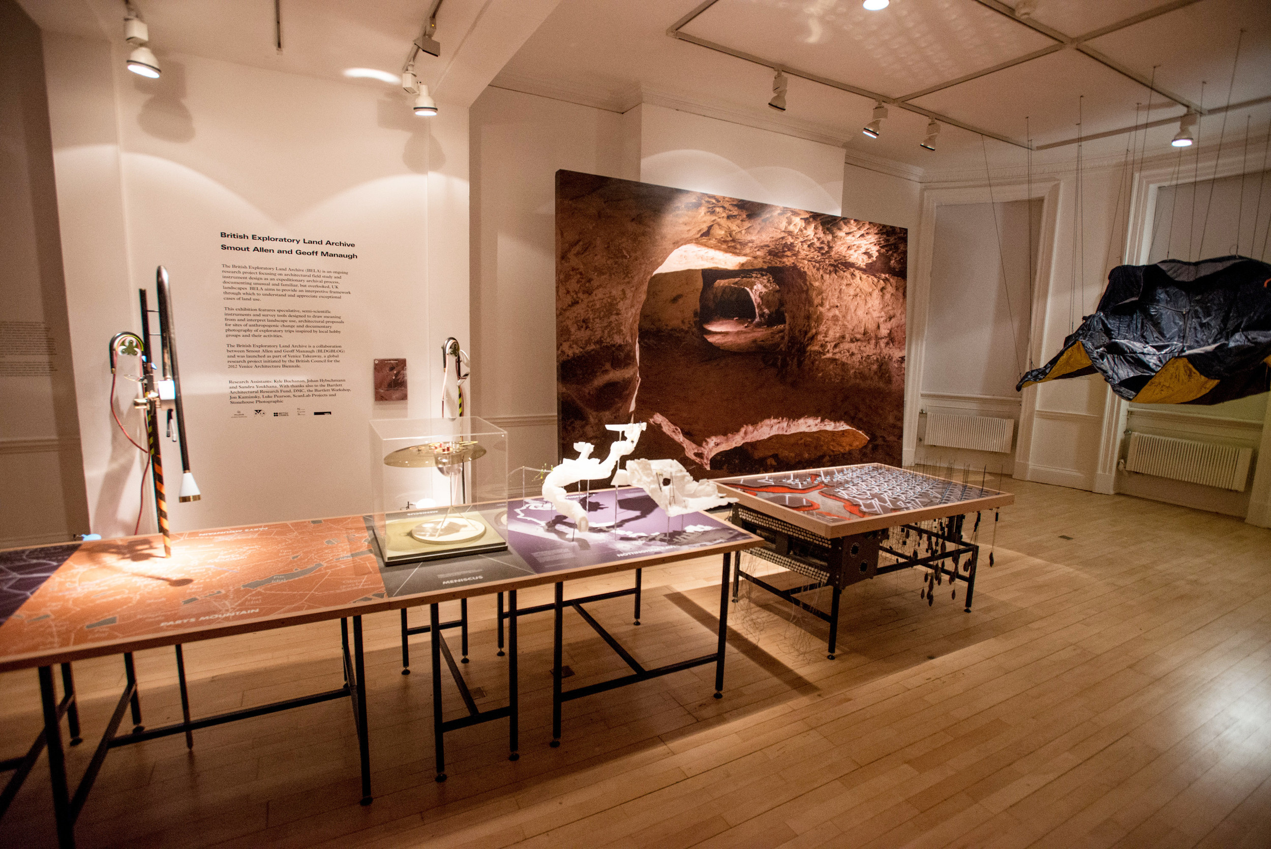 Architectural Exhibition - British Exploratory Land Survey - Smout Allen & Geoff Manaugh