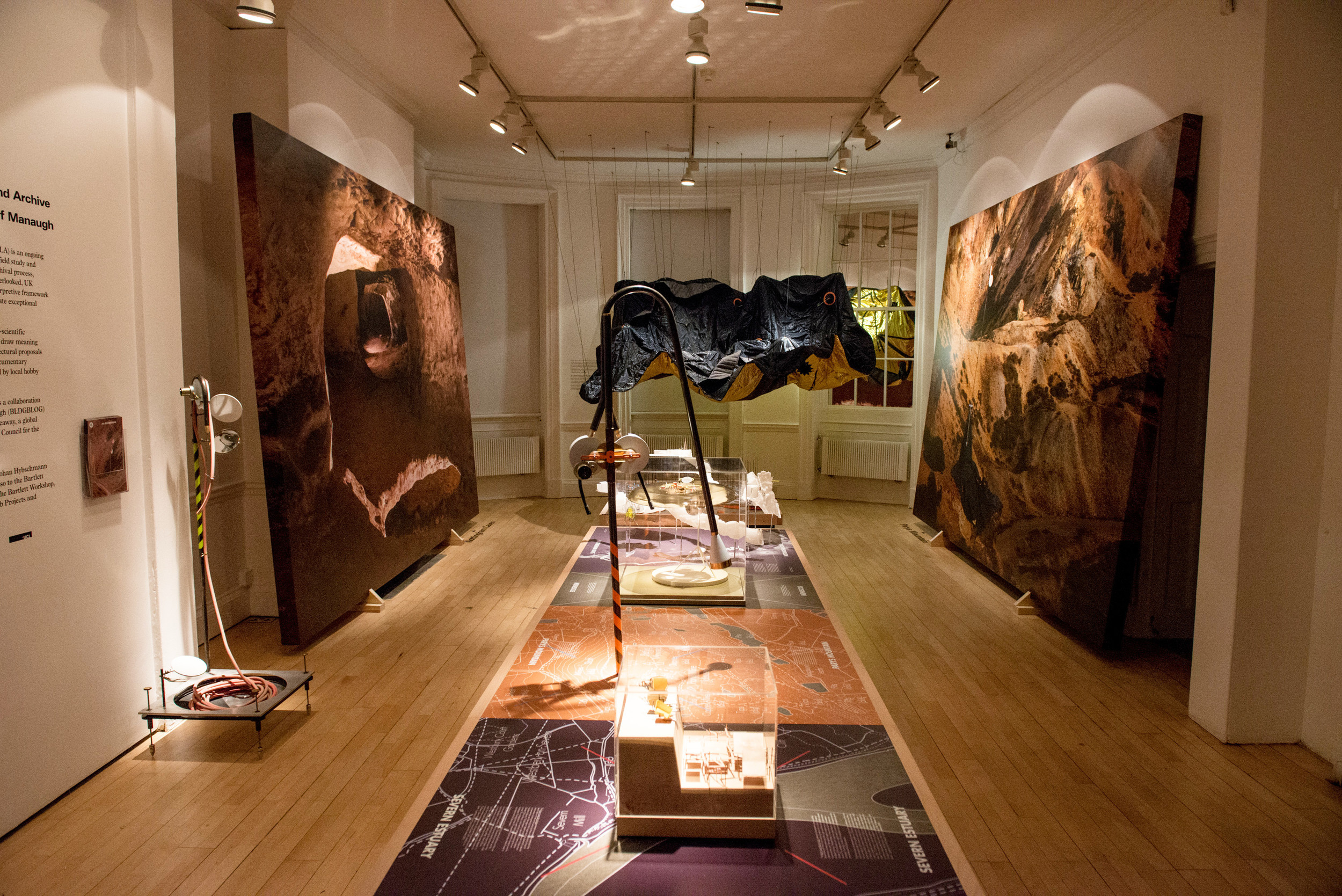 Architectural Exhibition - British Exploratory Land Survey - Smout Allen & Geoff Manaugh
