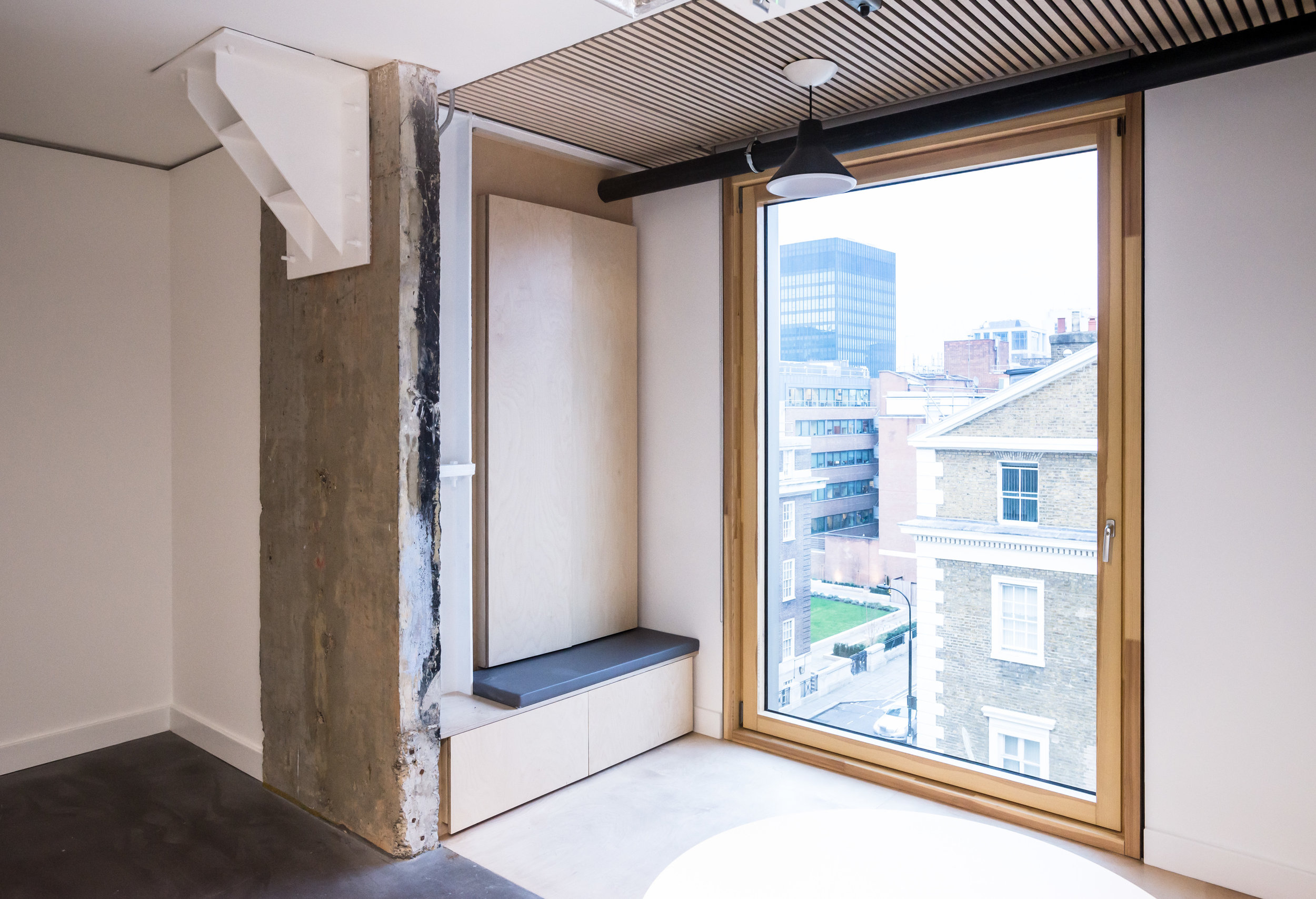  Lecturers office in the refurbished Bartlett School of Architecture, 22 Gordon Street. London by Hawkins/Brown Architects 