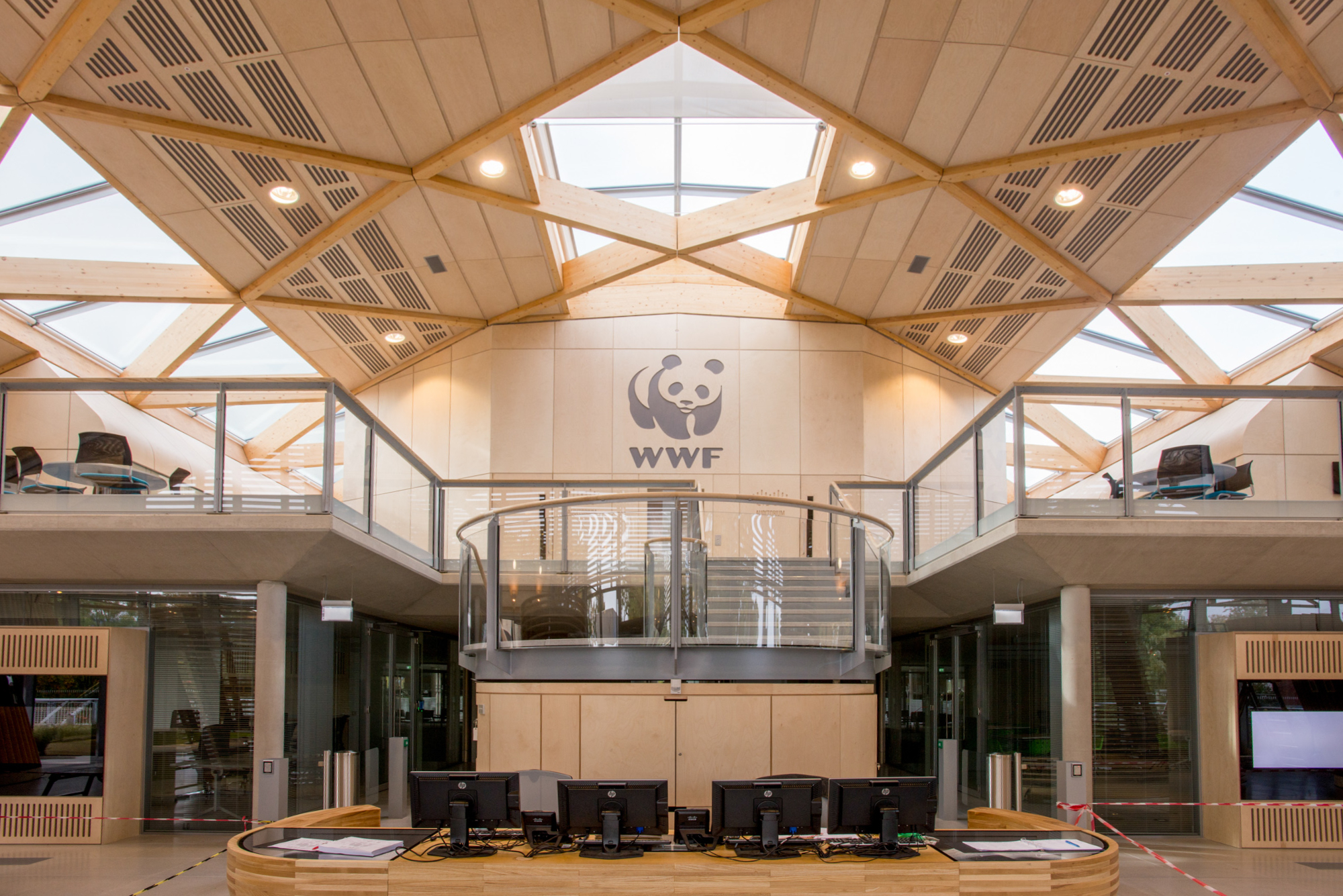 The new UK headquarters building of WWF-UK, the Living Planet Ce