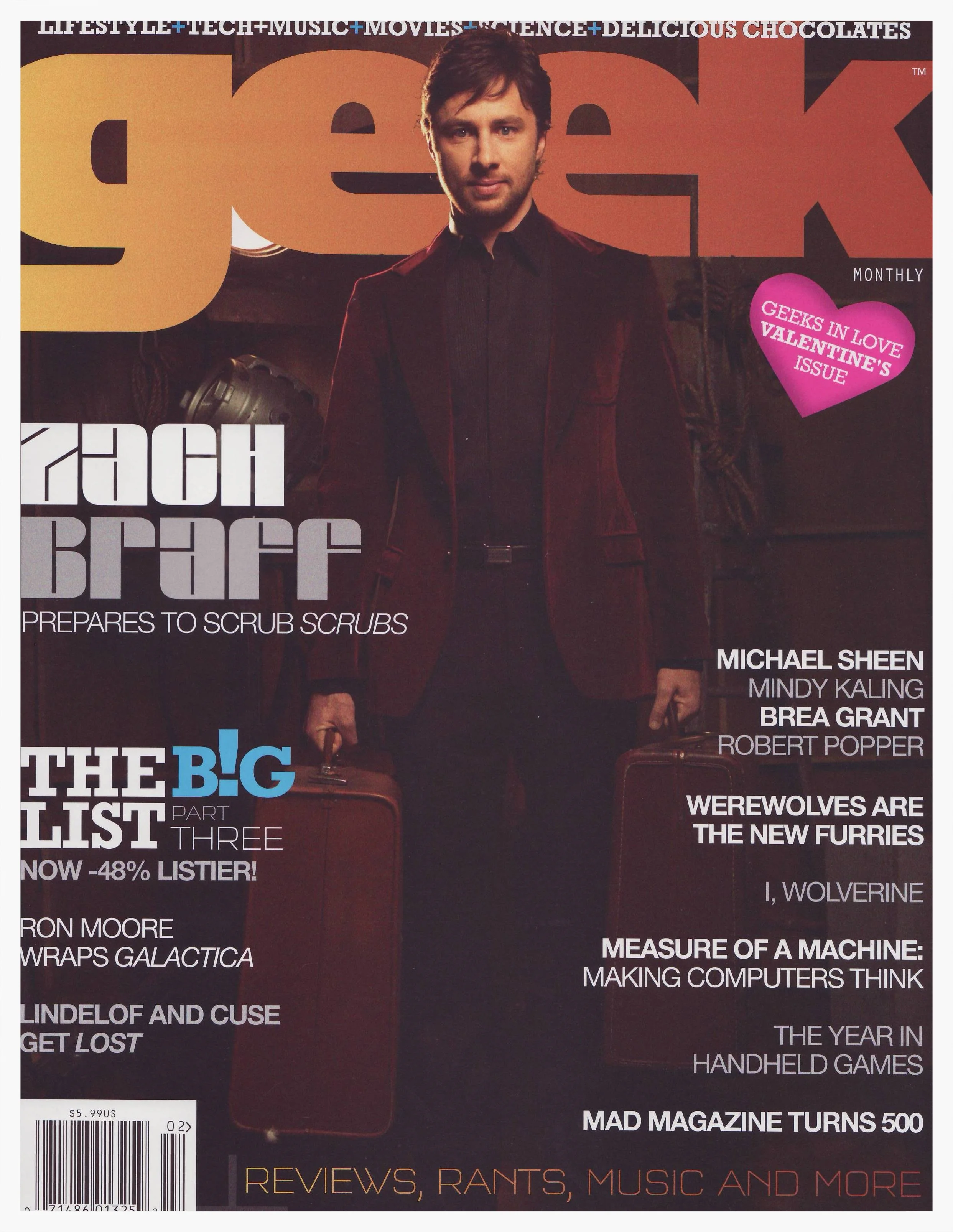  Zach Braff / Fashion Stylist 