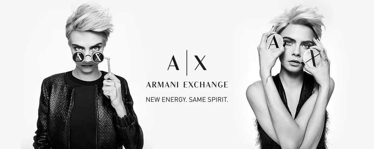  Cara Delavingne / Armani Exchange  