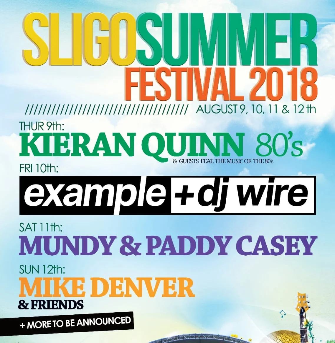 Sligo Summer Festival - 80s!
