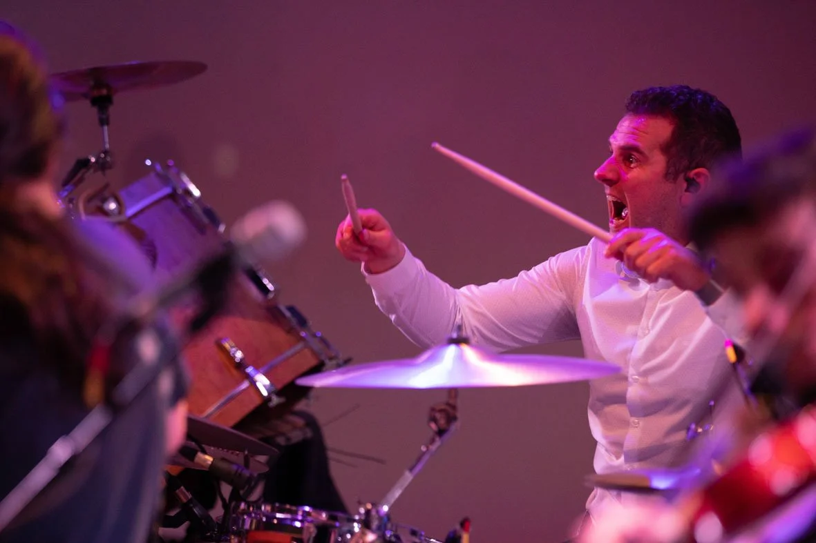 Angry drummers and a pictorial feast...
