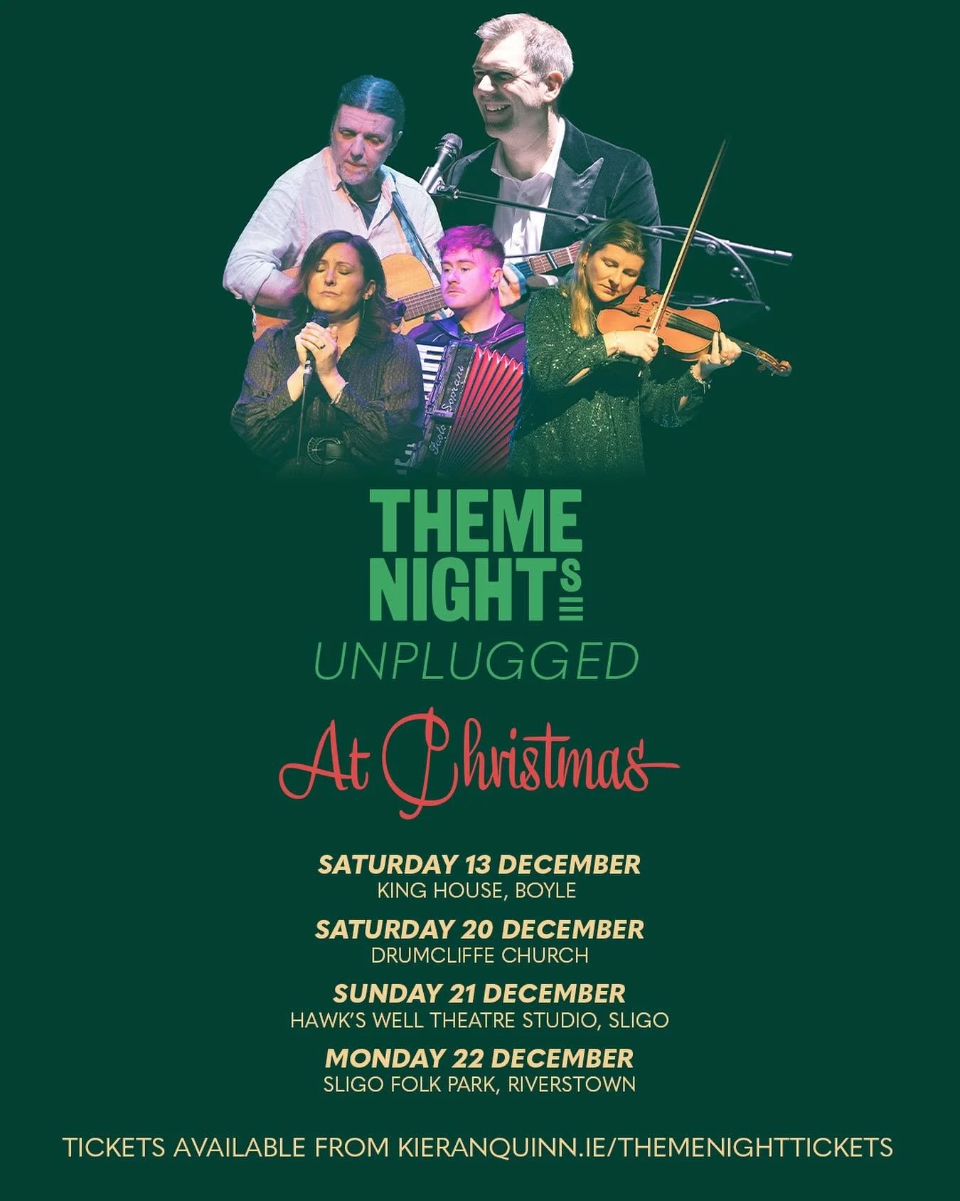 So - would anyone fancy some uplifting Christmas music in really cool venues delivered by top class musicians?!?!
Book it now and have a treat in the bank to which you can look forward later in the year...
Tickets for all gigs on sale NOW - all det