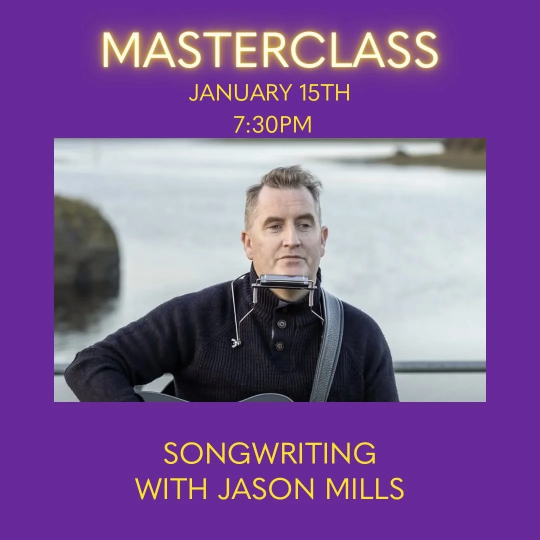 ✨ TNA Masterclass Announcement ✨

We&rsquo;re delighted to announce that our next exclusive TNA Masterclass will be led by acclaimed Sligo singer/songwriter Jason Mills 🙌

📍 Hawk&rsquo;s Well Studio 📆 Thursday, January 15th ⏰ 7:30pm

Jason will sh