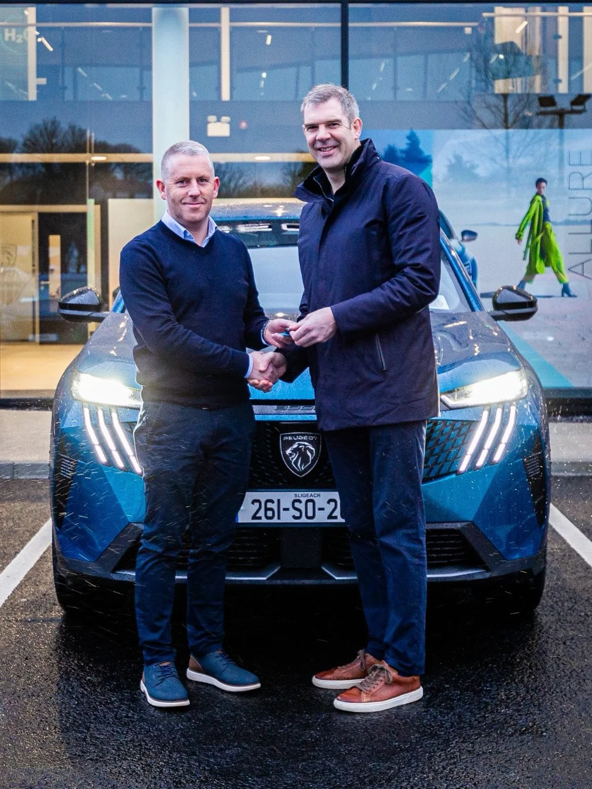 Delighted to be teaming up again with @kevinegancarssligo as a brand ambassador for 2026.

Excited to be driving this Peugeot 3008 - as always the spec is fantastic and it&rsquo;s a treat to drive.

It was lovely to get to know all the great staff in