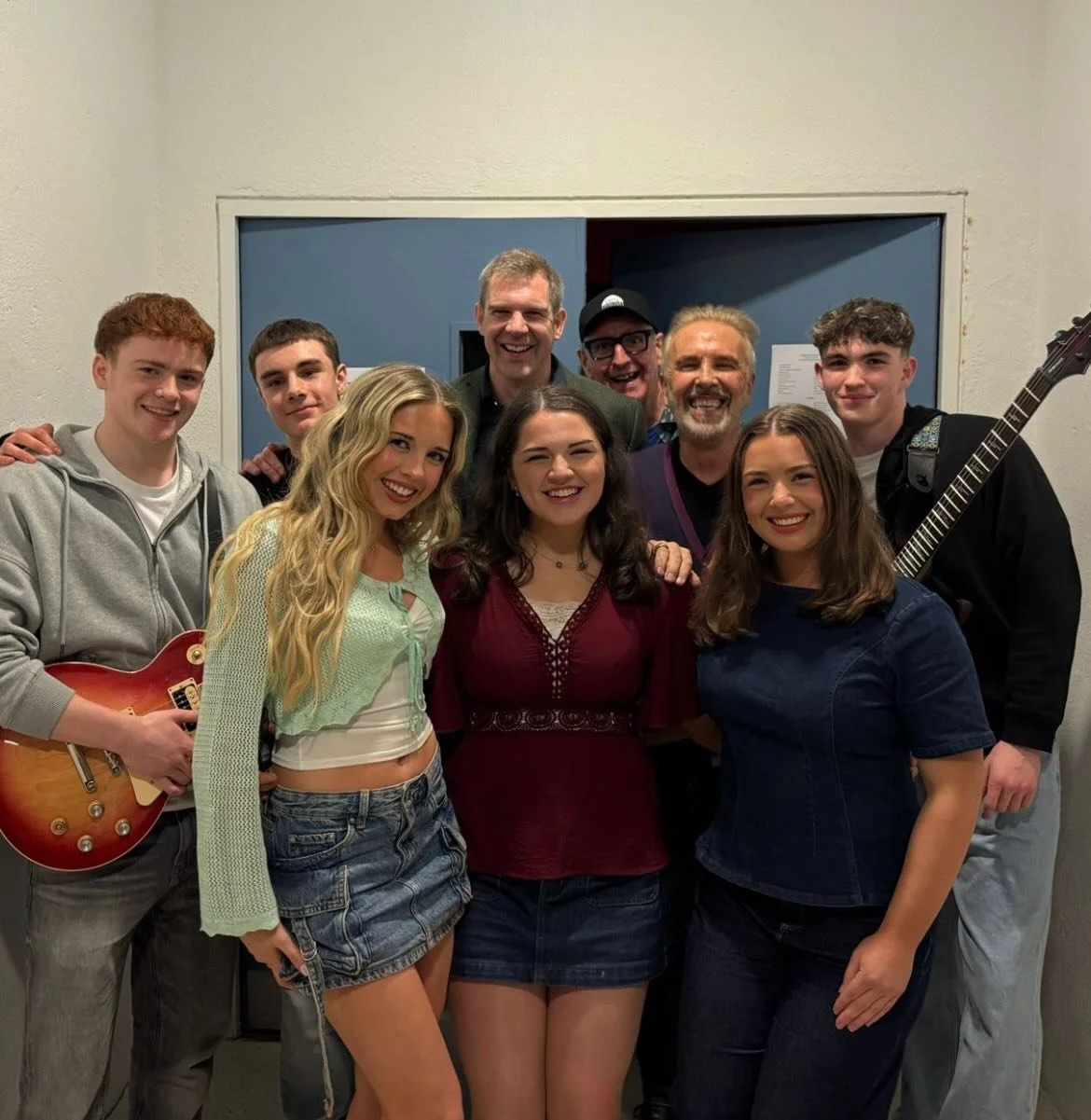 We had a moment last Friday night!!!

You may know that on each Teenage Theme Night we feature a graduate - someone who has been part of the shows previously but is still involved somehow in music.

So last weekend we welcomed back David Walsh (2022)