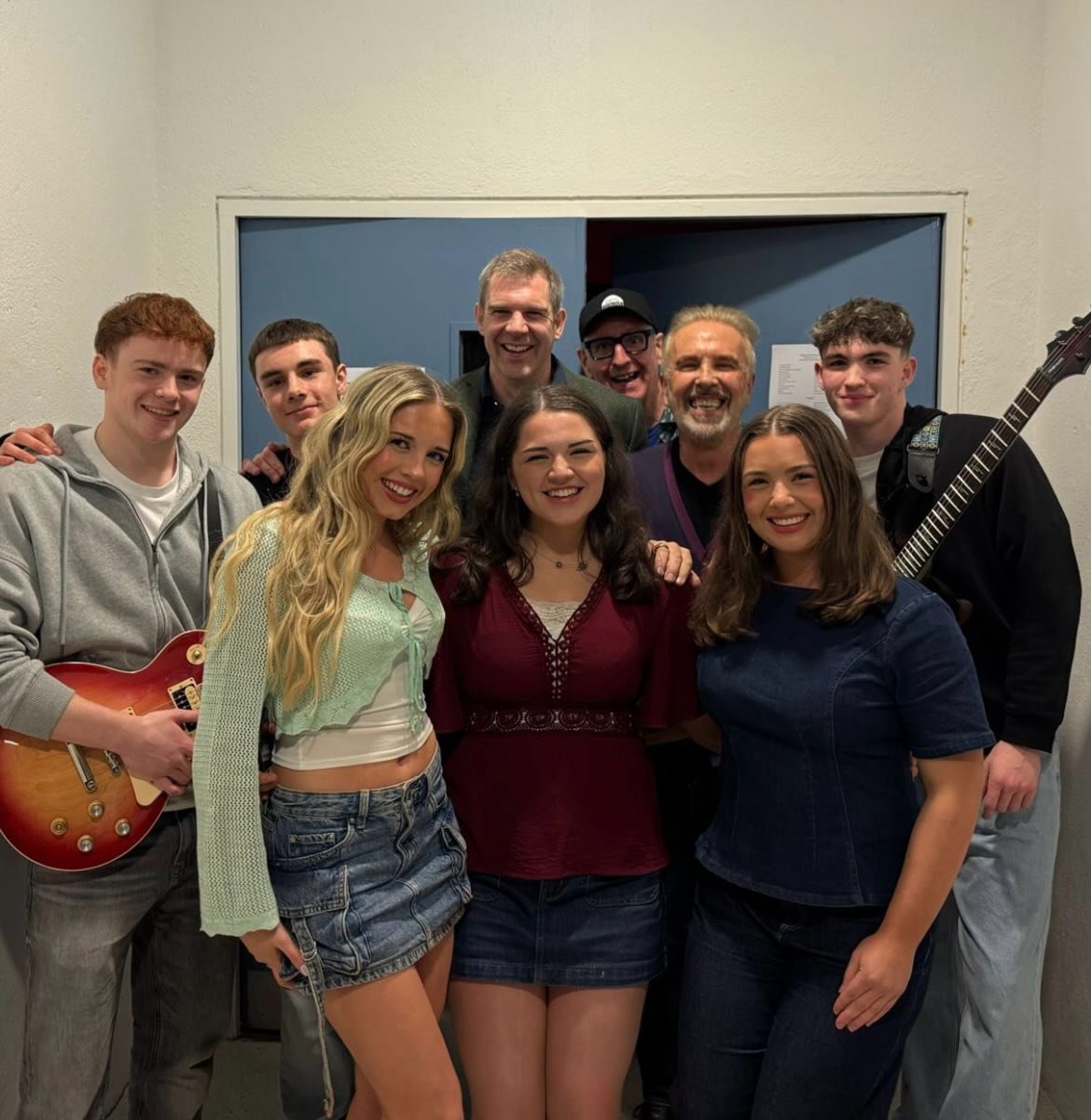 We had a moment last Friday night!!!

You may know that on each Teenage Theme Night we feature a graduate - someone who has been part of the shows previously but is still involved somehow in music.

So last weekend we welcomed back David Walsh (2022)