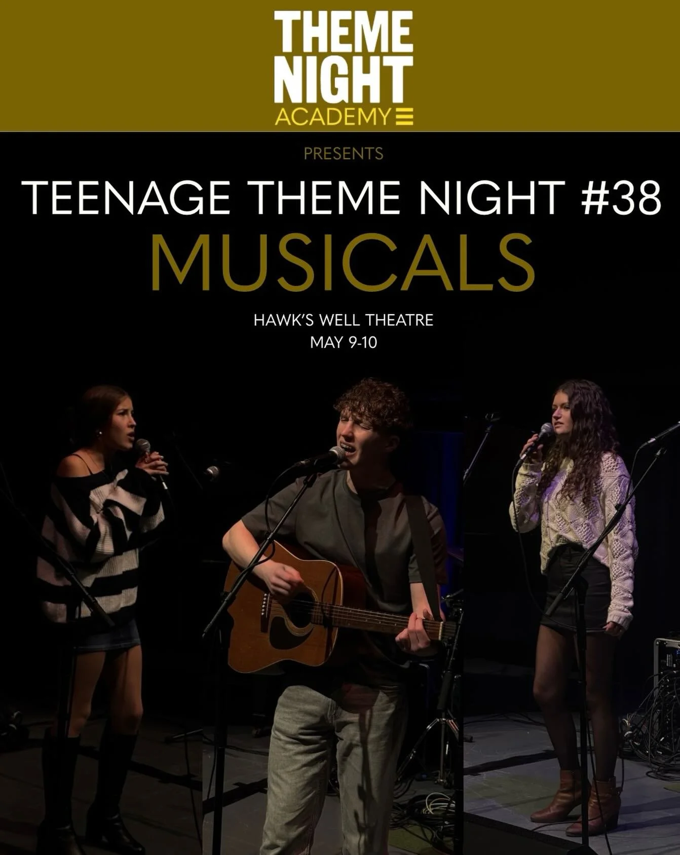 TTN #38 ANNOUNCEMENT 🎭

The theme for our next Teenage Theme Night is&hellip; MUSICALS!

From Wicked to Hamilton to Les Mis&eacute;rables and everything in between, we&rsquo;re celebrating the magic of musical theatre.

Keep an eye on our page for d