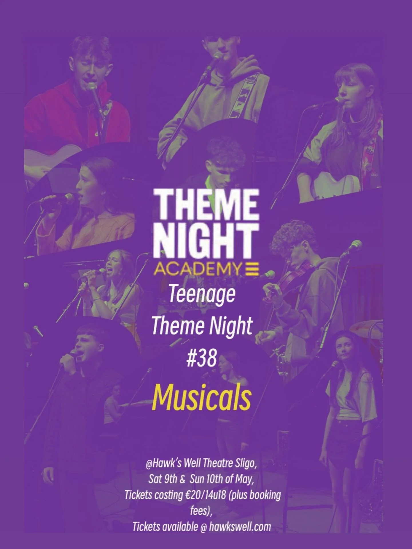 Just days to go until Teenage Theme Night #38 🔥

Final preparations are in full swing with @sligoacademyofmusic as over 150 talented teenagers from the North West get ready to light up the stage this May 9th &amp; 10th. 🎭✨

The theme this time? &ld