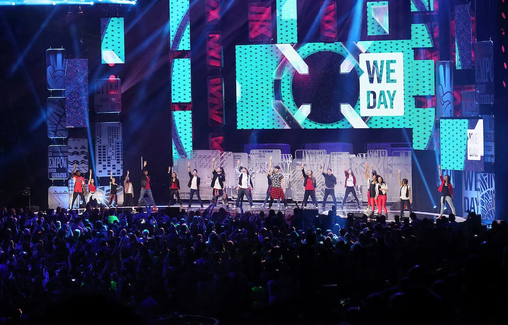 Our “We Day” Performance