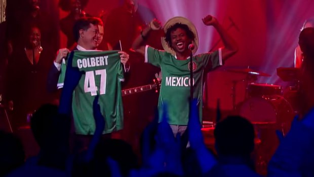 Raury on The Colbert Show 9/22/2015