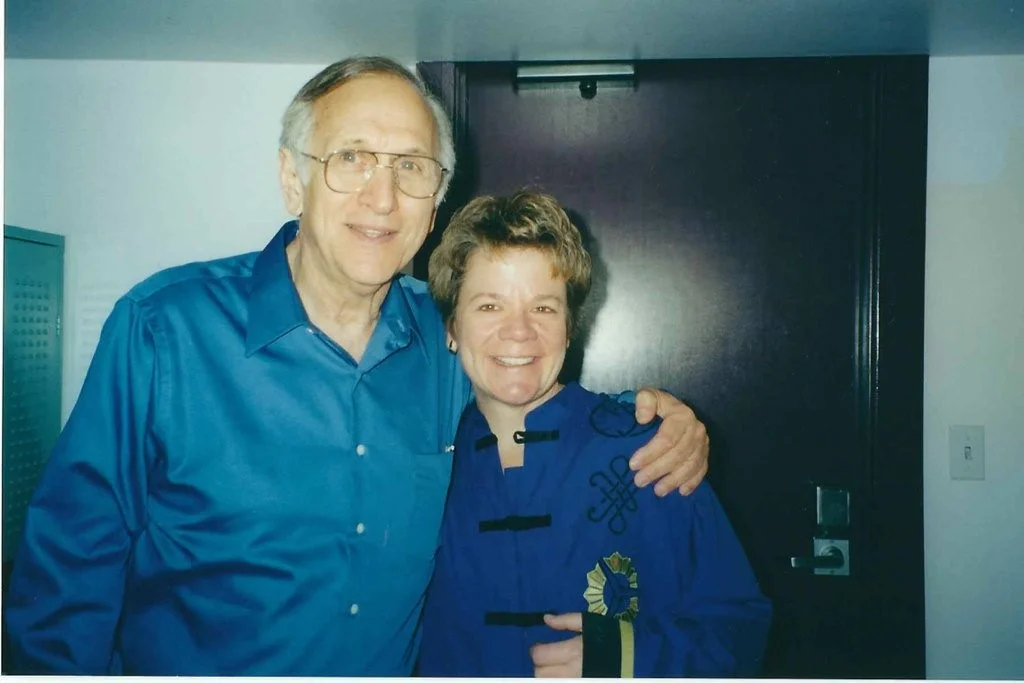 Marin Alsop and Gustav Meier. Alsop would succeed her mentor, Gustav Meier as the Director of Graduate Conducting at the Peabody Institute of the John Hopkins University in 2015.