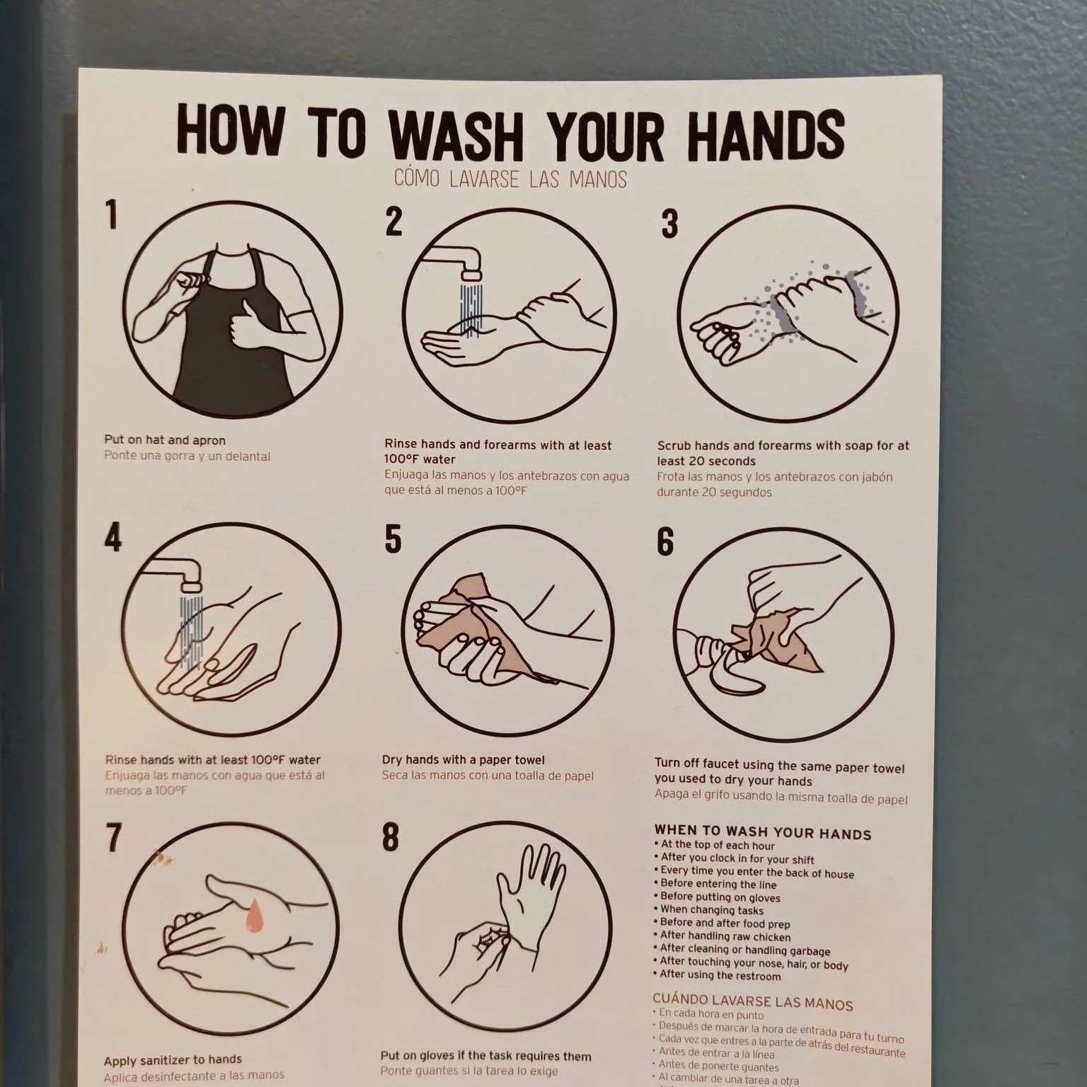 Vacation takeaway:

Apparently I&rsquo;ve been washing my hands wrong my entire life&hellip;

&ndash; Need a brush (not provided)
&ndash; Need an apron (also not provided)

I&rsquo;m just out here doing my best with soap and vibes 😂

On the bright s