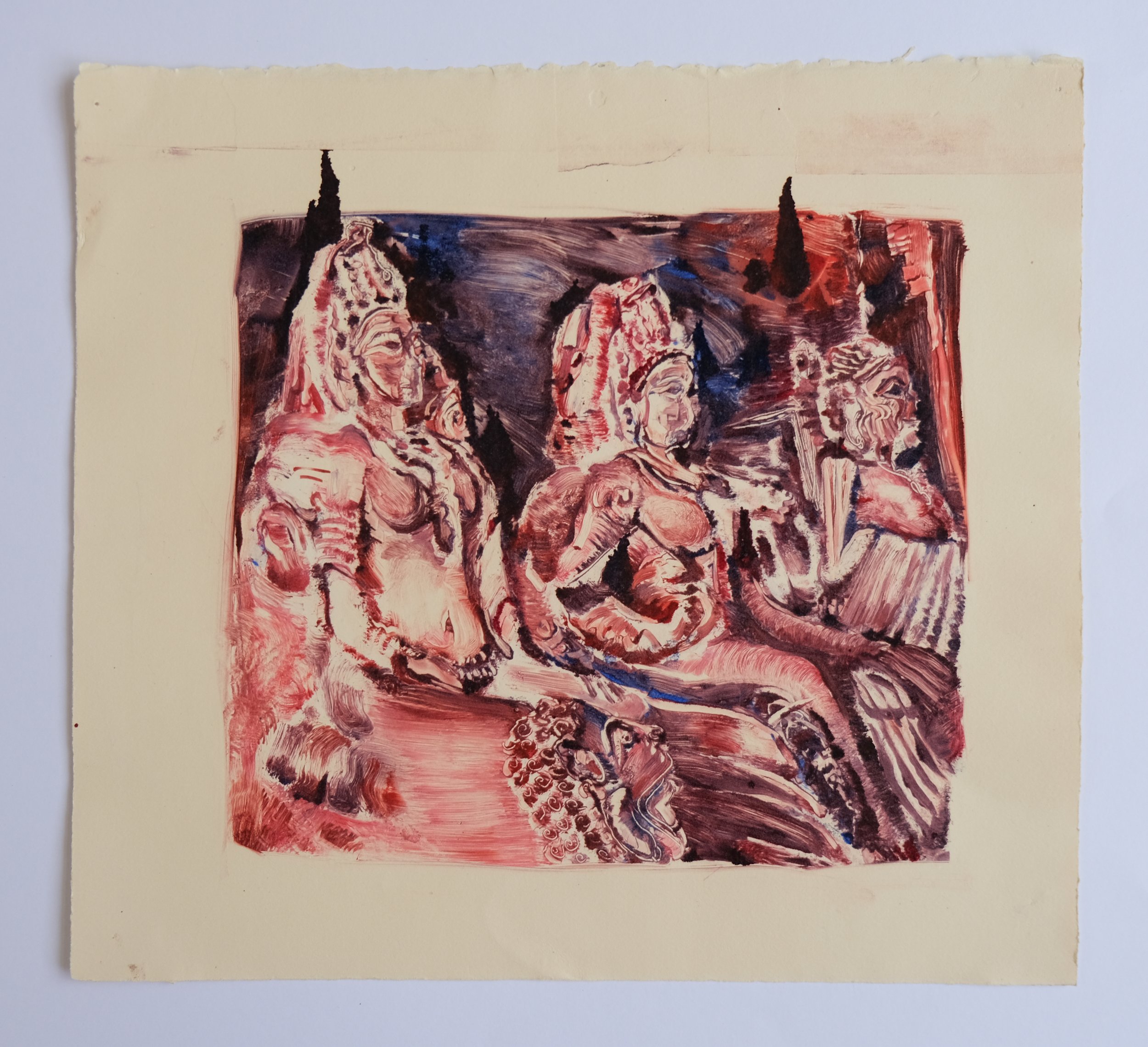 Hall of Sacrifice, Ellora Caves I