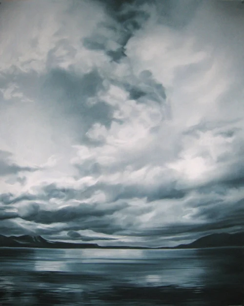 ZARIA FORMAN Svalbard #1 Chalk pastel on paper 50 x 40 inches (127 x 110.5 cm) SOLD