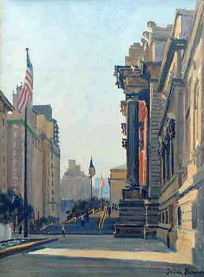 JULIAN BARROW The Metropolitan Museum of Art, New York Oil on canvas 12 x 9 inches (30.5 x 20.5 cm) SOLD