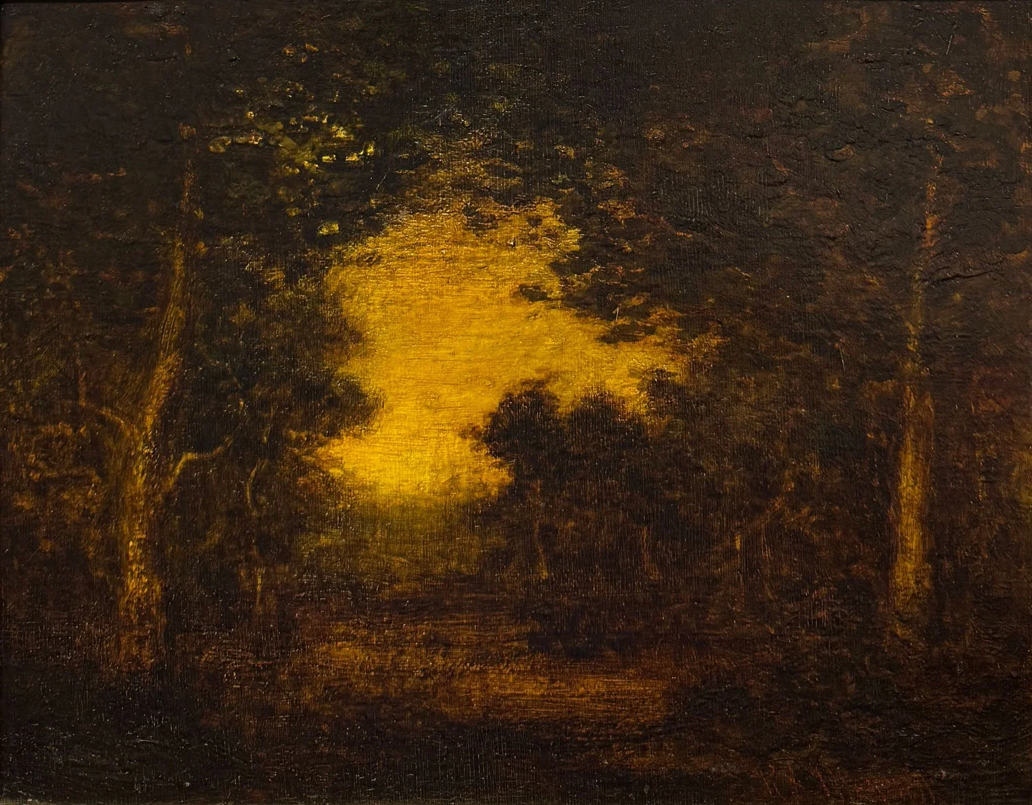 Ralph Albert Blakelock | Last Bit of Autumn