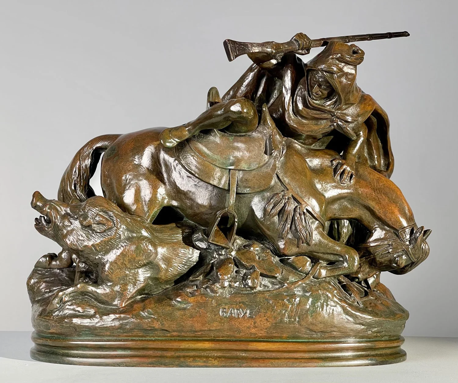 Antoine-Louis Barye | Cavalier Arabe