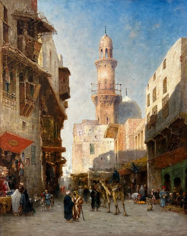 Narcisse Berchere | Mosquee du Sultan Bibars au Caire