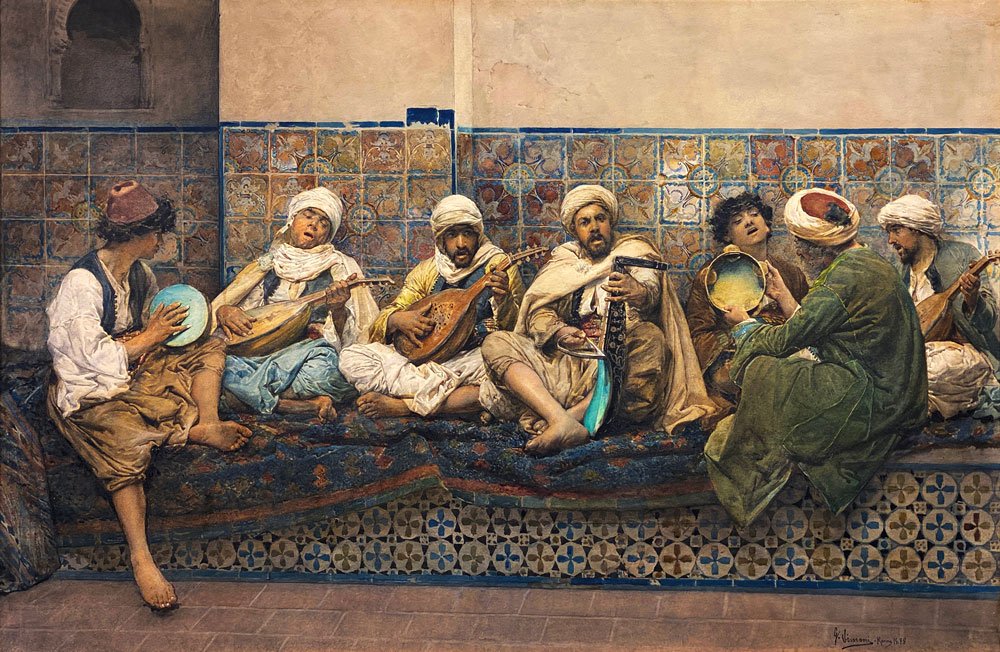 Simoni, Gustavo The Musicians Mark Murray Fine Paintings