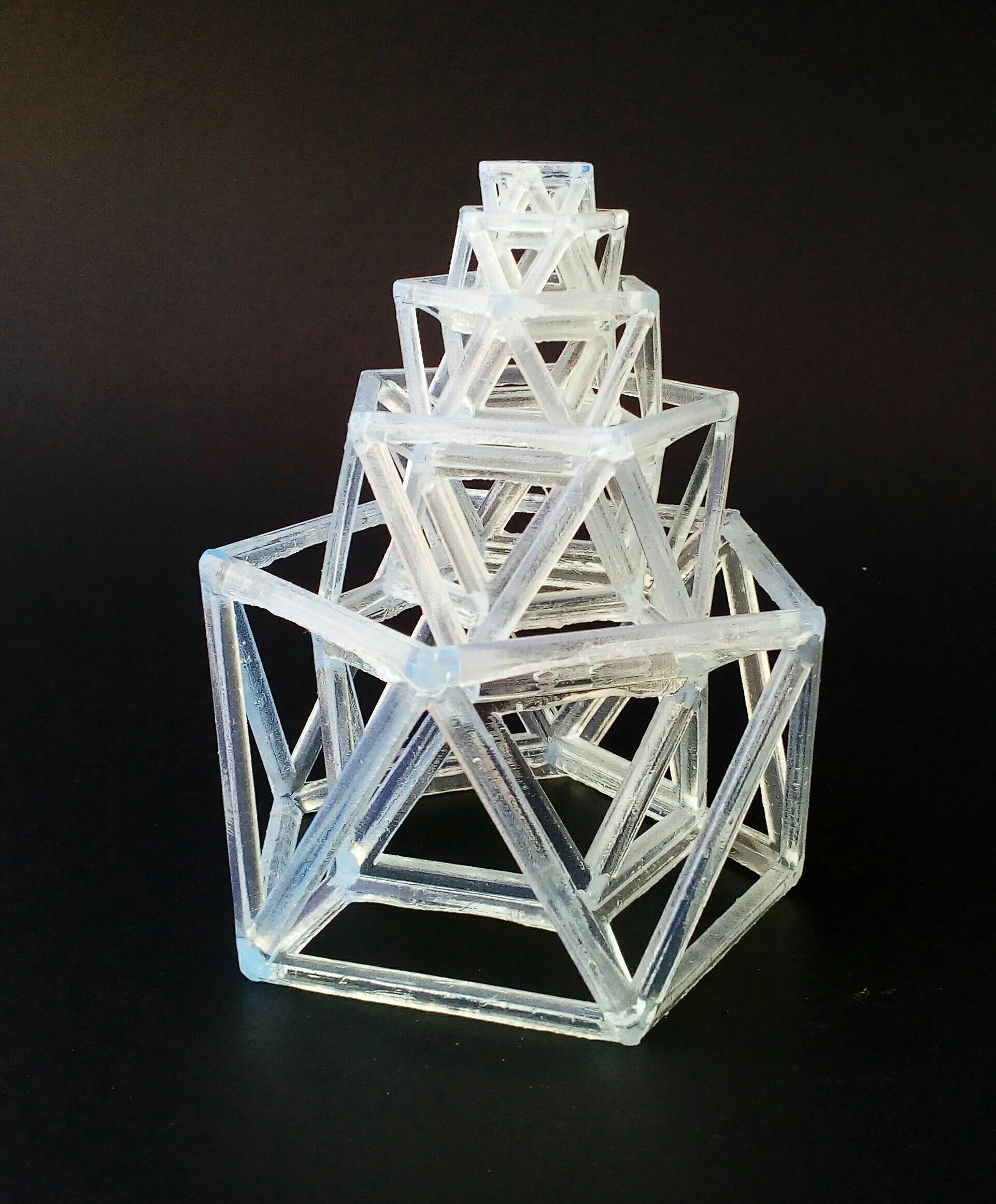 Phi MandalaScope Frame - 3" X 3" X 4" 