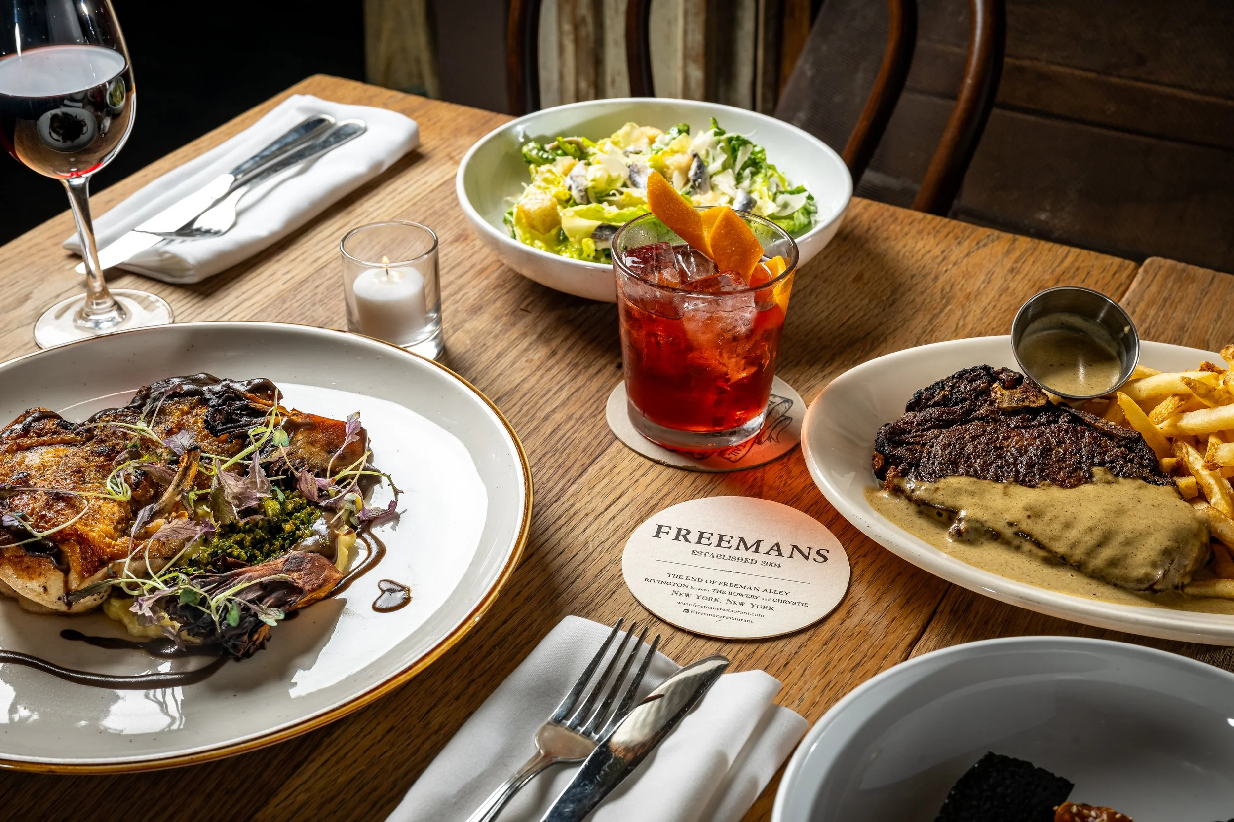 Freemans Dinner
