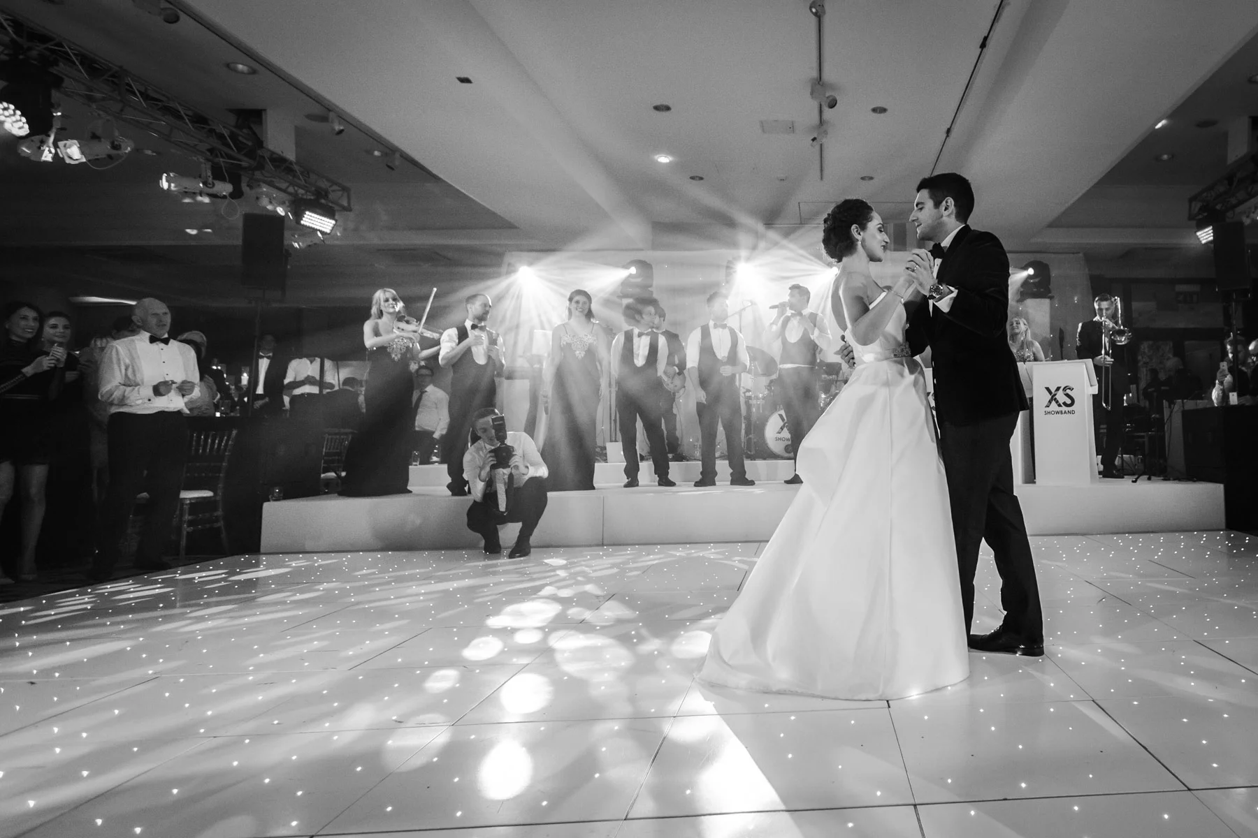 Black and White First Dance