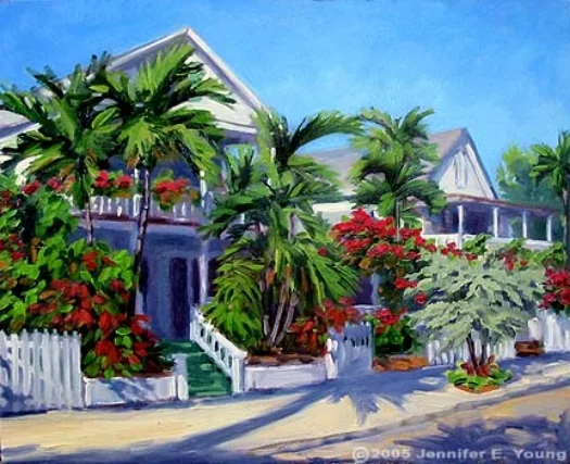 "A Place in the Sun" Oil on canvas, 16x20"