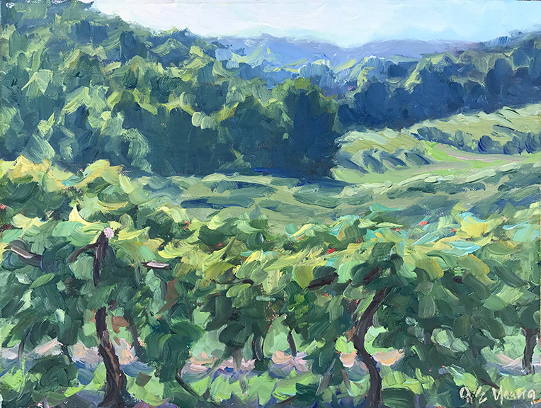 "Summer Vines, Chateau Morrissette"