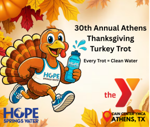30th Annual Athens Thanksgiving Turkey Trot benefiting Hope Springs Water