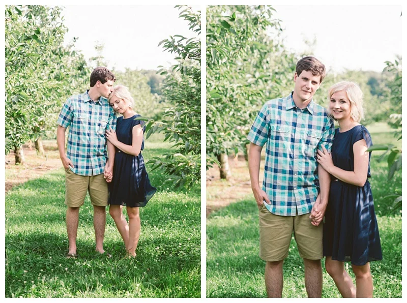 Red Barn Fruit Farm Engagement Session | NovaMarkina Photography | Joy Wed blog http://joy-wed.com