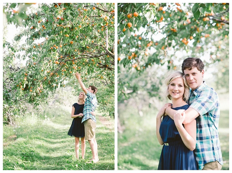 Red Barn Fruit Farm Engagement Session | NovaMarkina Photography | Joy Wed blog http://joy-wed.com