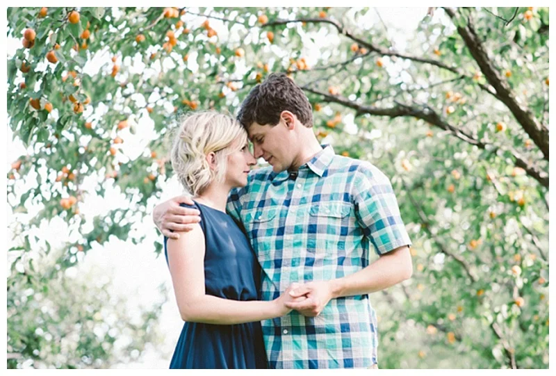 Red Barn Fruit Farm Engagement Session | NovaMarkina Photography | Joy Wed blog http://joy-wed.com