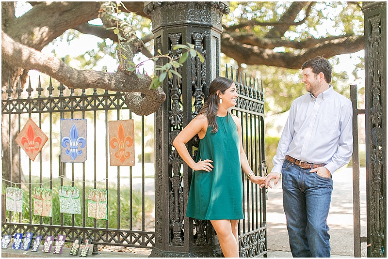 Louisiana Engagement Session | French Quarter, Louisiana | Arte De Vie | Joy Wed blog | www.joy-wed.com