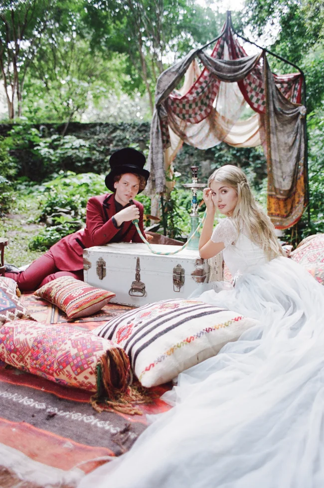 Alice in Wonderland Wedding | White Rabbit Studios | Joy Wed blog