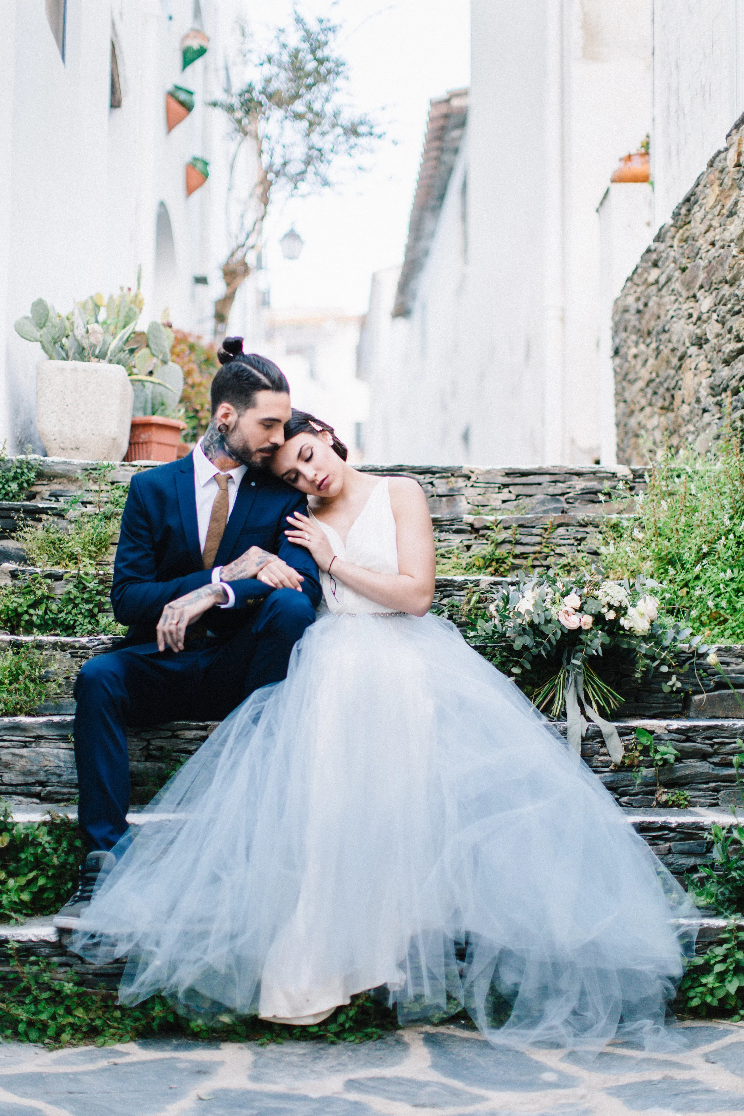Cadaques Wedding Inspiration | Four Corners Photography | Joy Wed | http://www.joy-wed.com