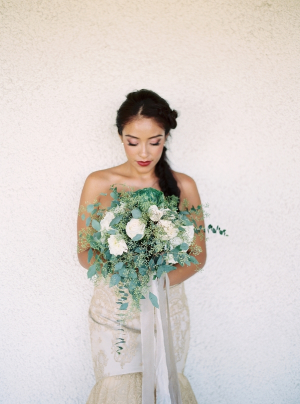 Spanish Wedding Inspiration | Ranch Guajome Adobe Wedding | Nicole Colwell Photography | Joy Wed | Organic Wedding | Organic Wedding Bouquet