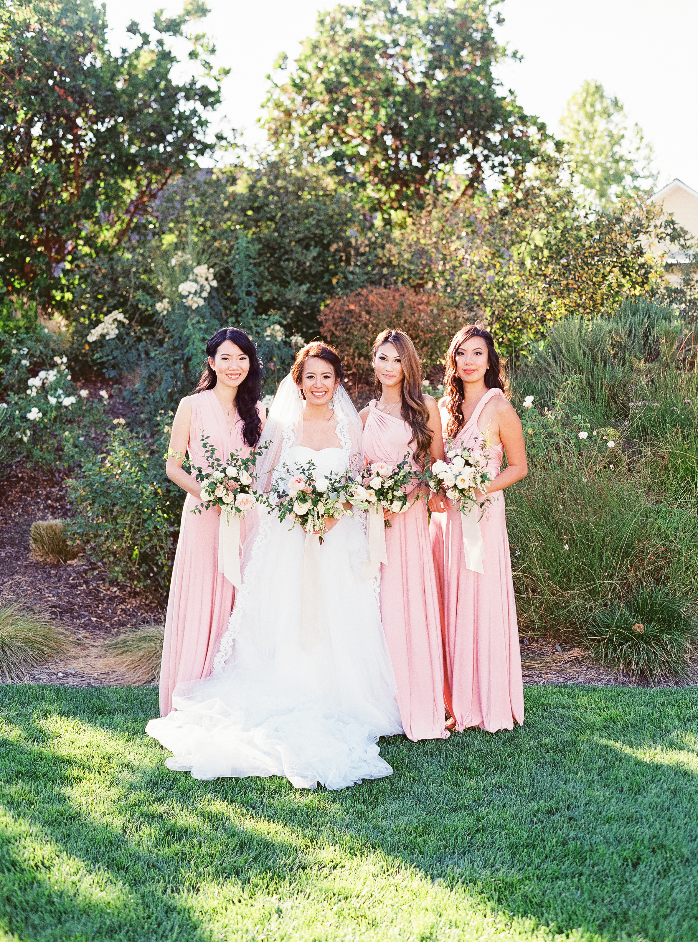 Napa Valley Wedding | Michele Beckwith | Chinese Wedding | Vineyard Wedding | Fine Art Wedding Blog | Joy Wed | Canadian Wedding Blog | Blush Bridesmaids Dress